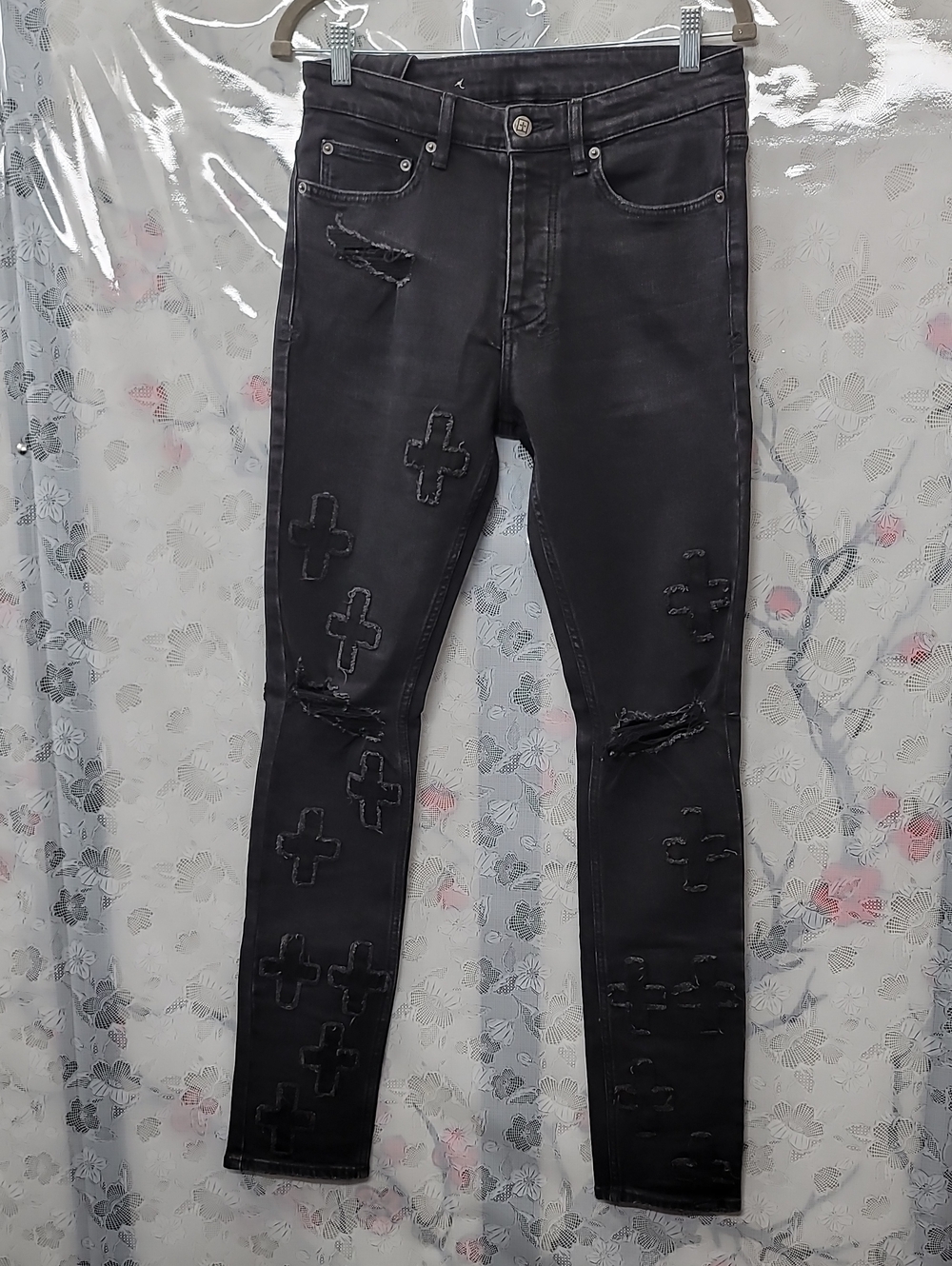 Ksubi Black Anti K Kraftwork Skinny Jeans Size 29